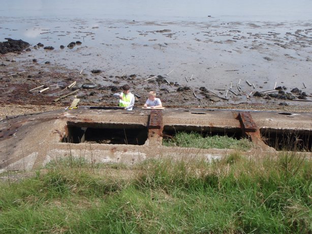 Alex and Craig survey the Mullberry