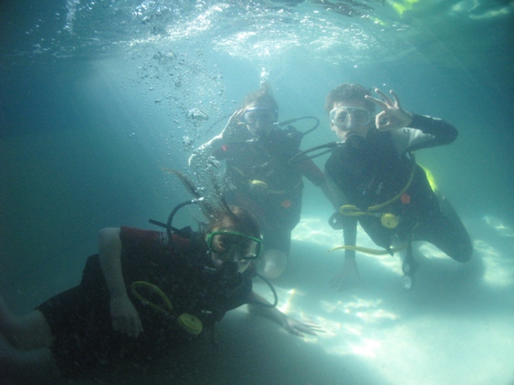 Katie, Charlotte and Joe 